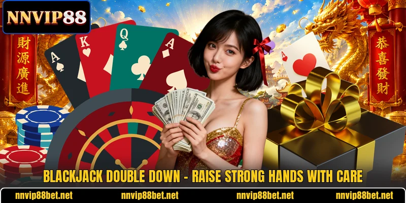 Blackjack Double Down - Raise Strong Hands With Care