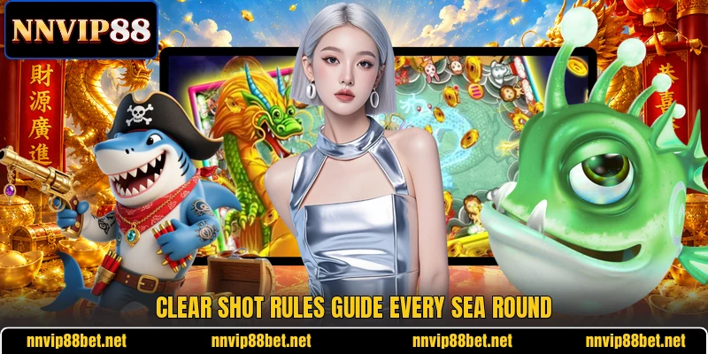 Clear shot rules guide every sea round Clear shot rules guide every sea round
