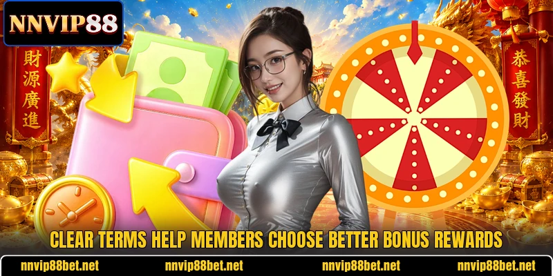 Clear terms help members choose better bonus rewards Clear terms help members choose better bonus rewards