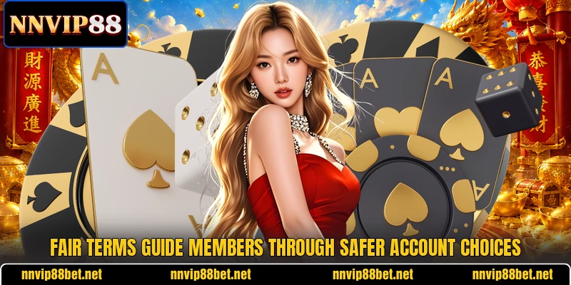 Fair terms guide members through safer account choices Fair terms guide members through safer account choices