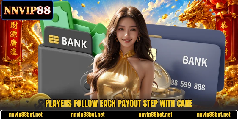 Players follow each payout step with care Players follow each payout step with care