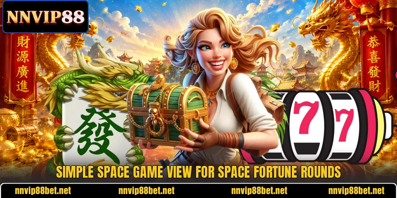 Simple space game view for Space Fortune rounds Simple space game view for Space Fortune rounds
