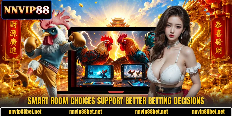 Smart room choices support better betting decisions Smart room choices support better betting decisions