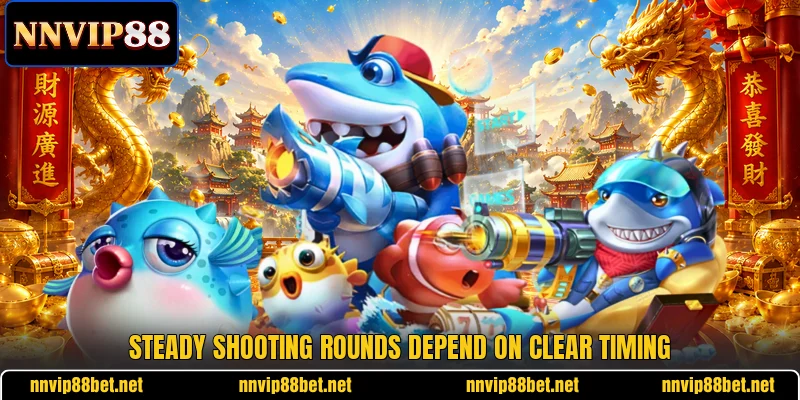 Steady shooting rounds depend on clear timing Steady shooting rounds depend on clear timing